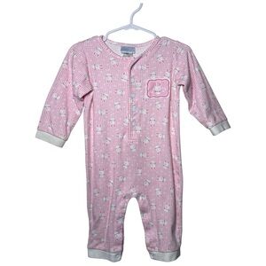 Vintage Agabang Pink Bunny Jumper | 12 months